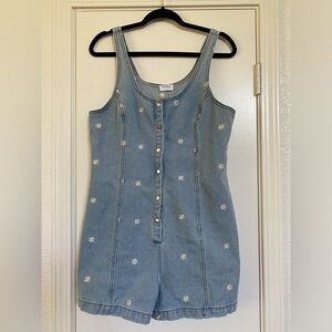 DAISY DENIM ROMPER- Storia